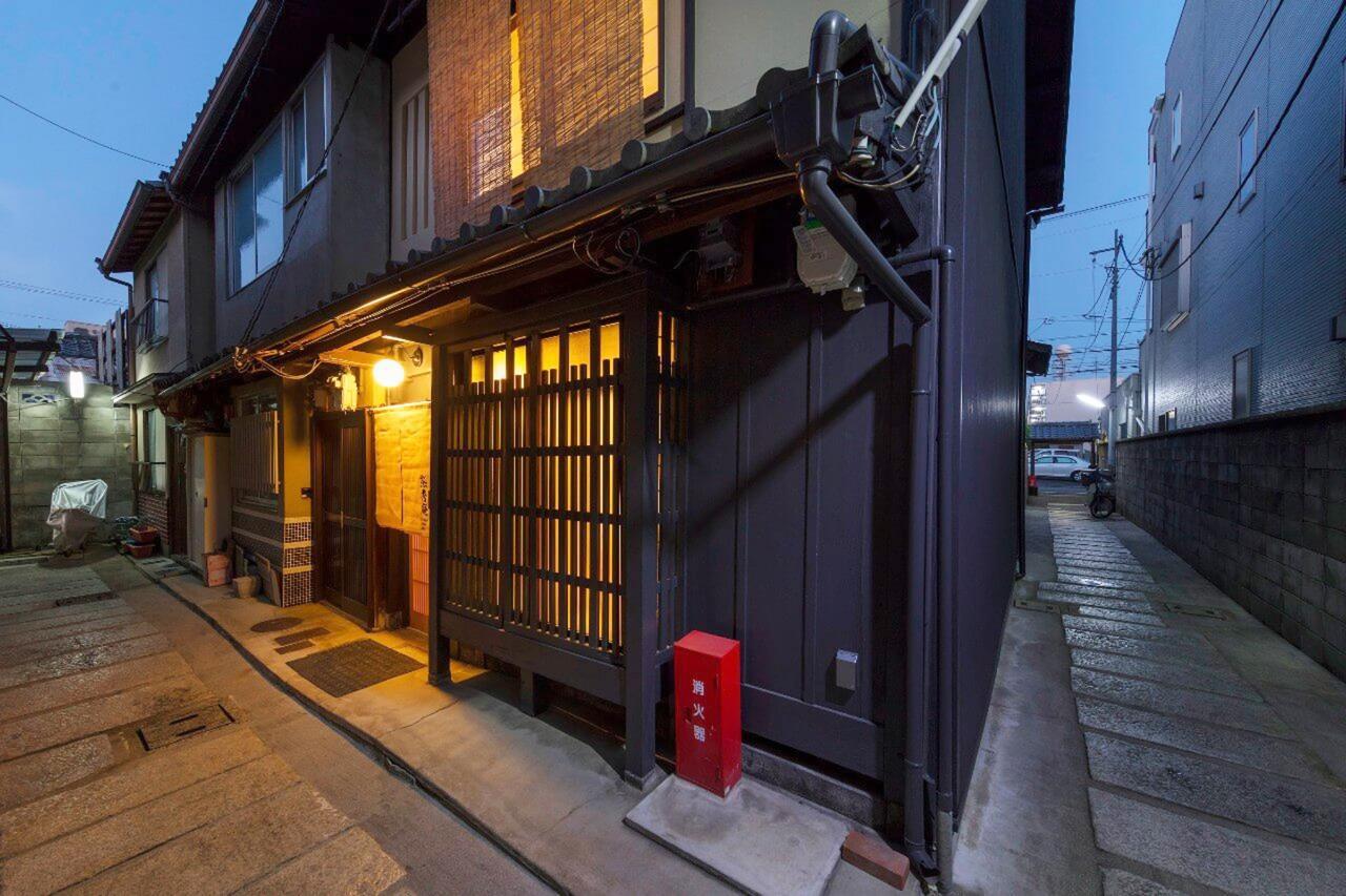 Вилла Kumashu An Machiya House Киото Экстерьер фото